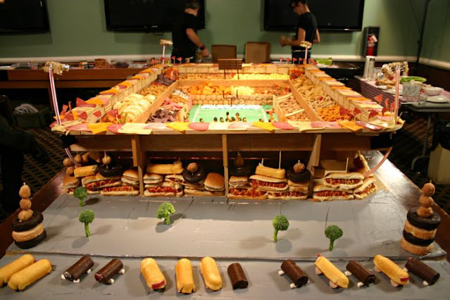 football Fields that are eaten