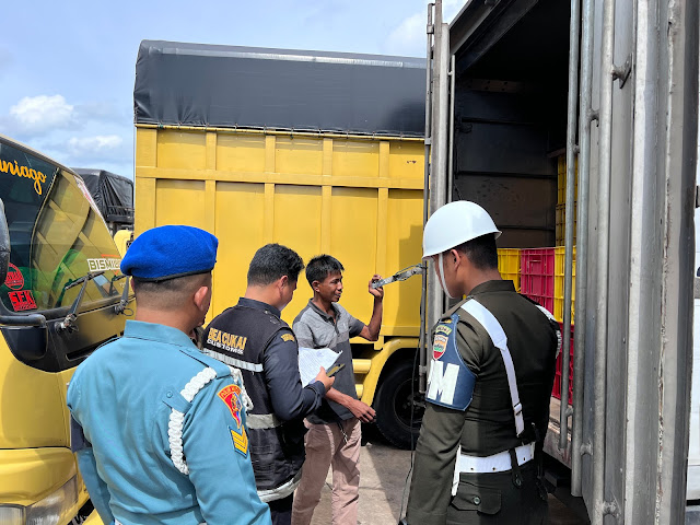 Perketat Pengawasan, Bea Cukai Batam Gelar Operasi Bersama Penertiban di Pelabuhan Telaga Punggur