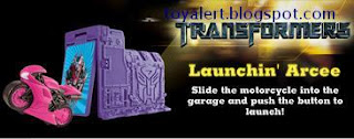 Burger King Transformers Revenge of the Fallen toys 2009 - Launchin' Arcee toy