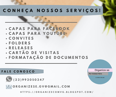 Loja on line, Organização, Organize-se, plpanners, papelaria, serviços digitais