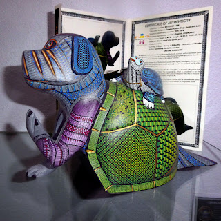 An example of an Oaxacan alebrije for sale at Taller David Hernández