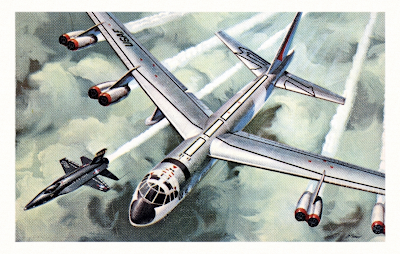 1961 Revell Air Power Series #2 - Boeing B-52 with North American X-15