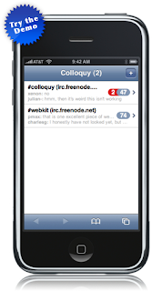 Colloquy for iPhone and iPod touch