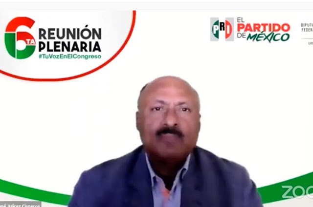 Salud y reactivación económica, entre las 10 prioridades de la agenda legislativa del PRI: René Juárez