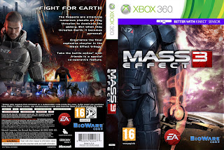 Capas - Label Mass Effect 3 Xbox 360