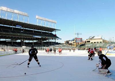 Winter Classic photo: practice