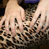 LEOPARD PRINT NAILS TO MATCH MELISSA'S LEOPARD PRINT LEGGINGS ♥