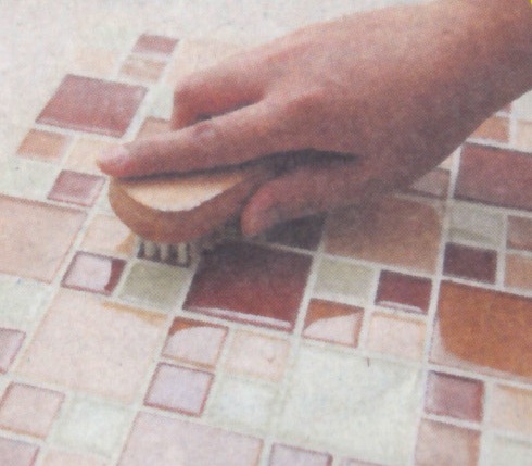 Cara Memasang Keramik  Mozaik Harga Bahan Bangunan