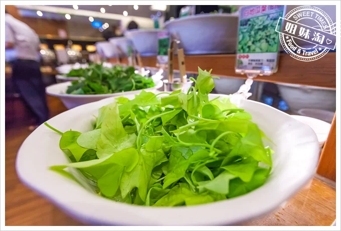 上竹林食草館養生汆燙鍋-野菜3