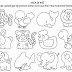 Desenhos dos Animaizinhos da arca de noé para Colorir