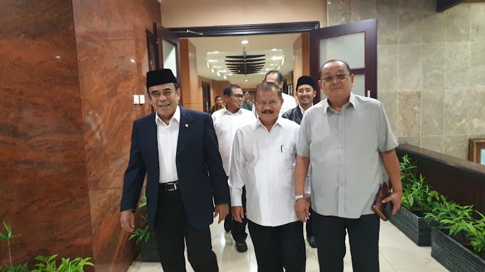 Bupati Ali Mukhni Temui Mentri Agama Untuk Mempercepat Pembangunan Embarkasi Haji dan Asrama Haji di Padang Pariaman