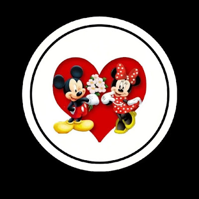 Mickey Mouse & Minnie Mouse Love WhatsApp DP