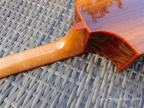 Kala KA-SRT-CTG-CE Comfort Edge Tenor Ukulele  neck