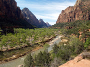 .and looking down on it from the Kayenta Trail, which climbs slowly up the . (zion )