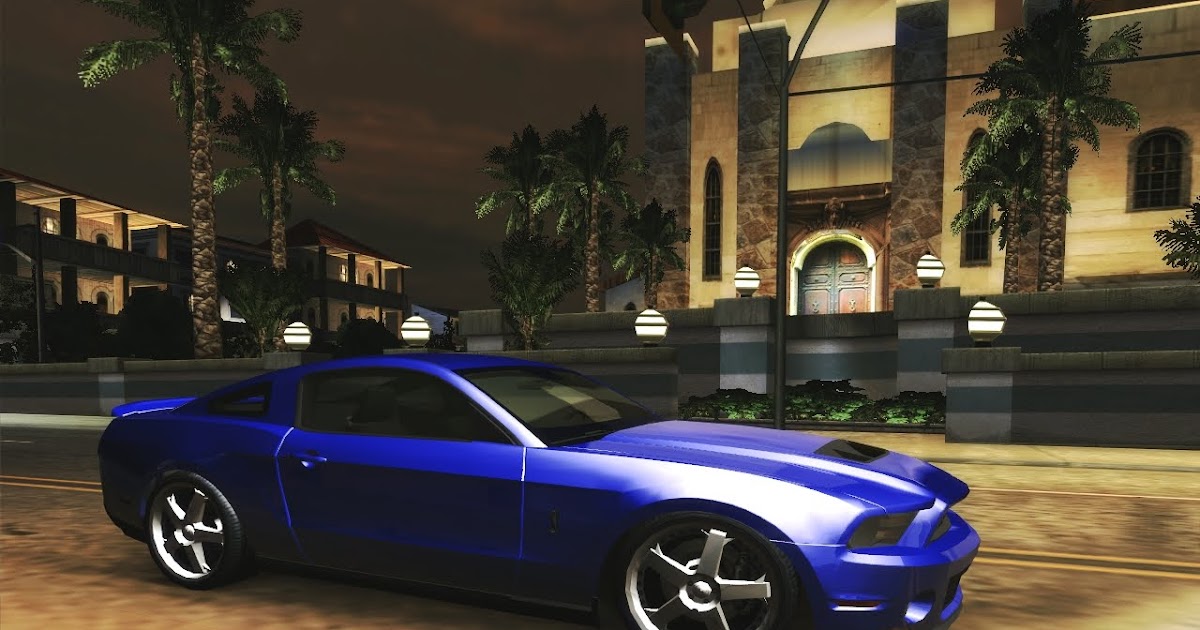 NFS Car Mods | NFS UG2: Shelby Mustang GT500 2010