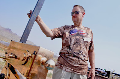 Richard Brengman of Special Interest Arms with his Gardner Gun