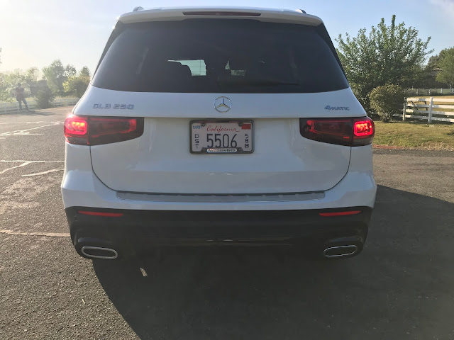 Rear view of 2020 Mercedes-Benz GLB 250 4MATIC