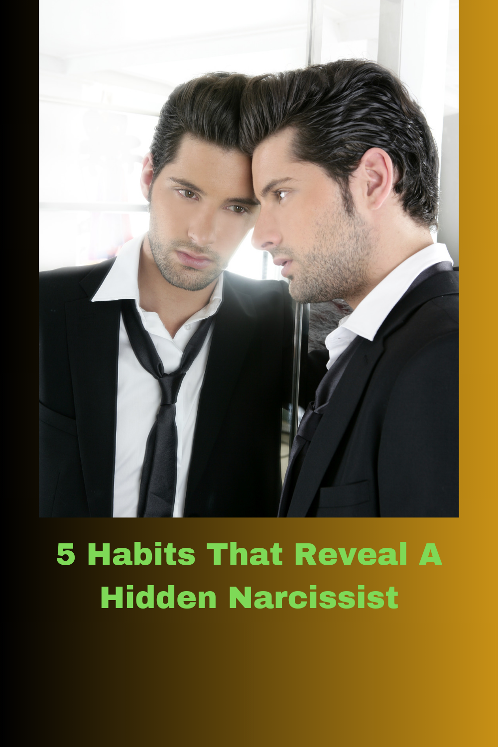5 Habits That Reveal A Hidden Narcissist