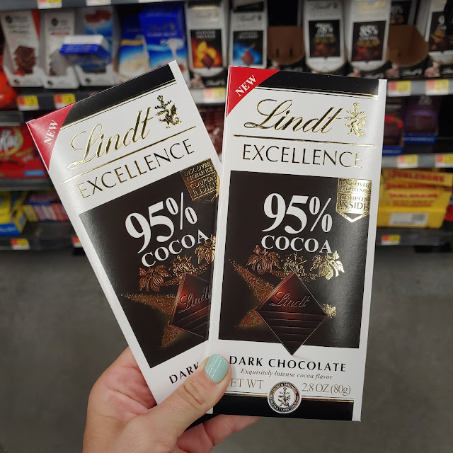 Lindt 95% chocolate bar by Micah Carling Photography