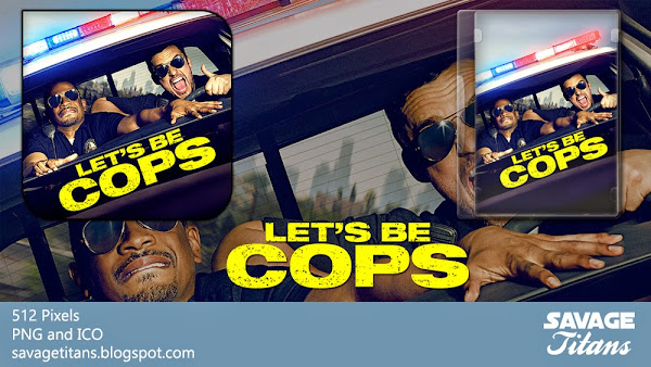 Let's Be Cops (2014) Movie Folder Icon