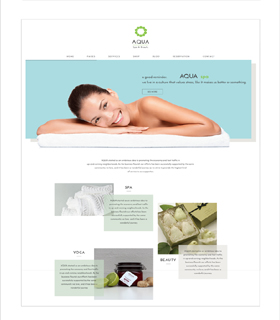 Aqua - Spa-Beauty Responsive Commerce Drupal Theme