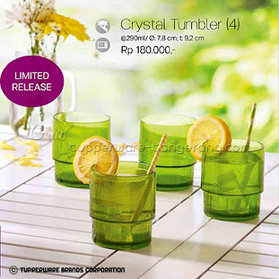 Crystal Tumbler  ~ Katalog Tupperware Promo Mei 2016