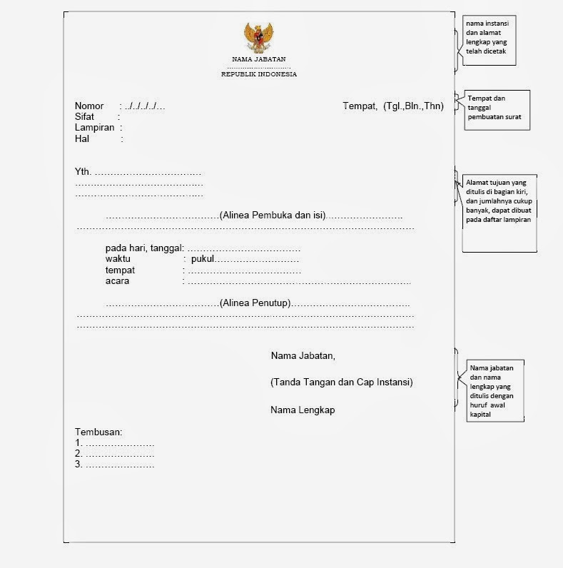 Format surat undangan resmi - Asli.aetherair.co