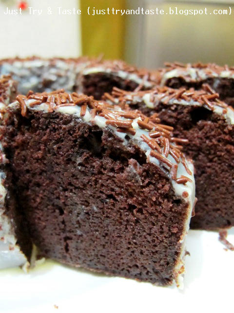 Resep Cake Coklat Kukus Steamed Moist Chocolate Cake Just Try Taste