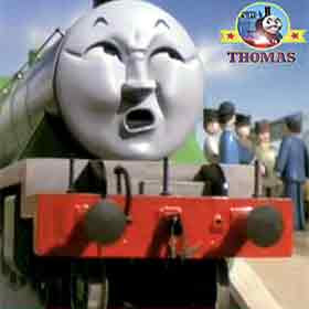 Ready to restart a voyage Thomas the tank engine Henry the train has plenty of ashes said the driver