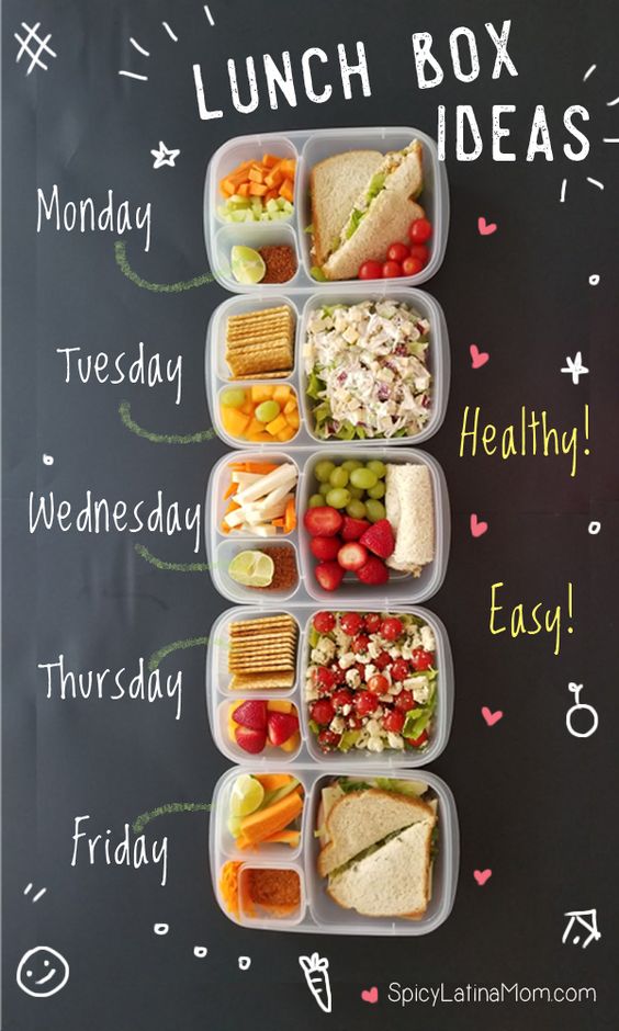 Do you run out of ideas of what to prepare for lunch? Do not worry, I’ll teach you how to prepare the lunch for the five days of the week, perfect for you to have it from days before and do not be struggling and have everything ready for the five days of classes. 