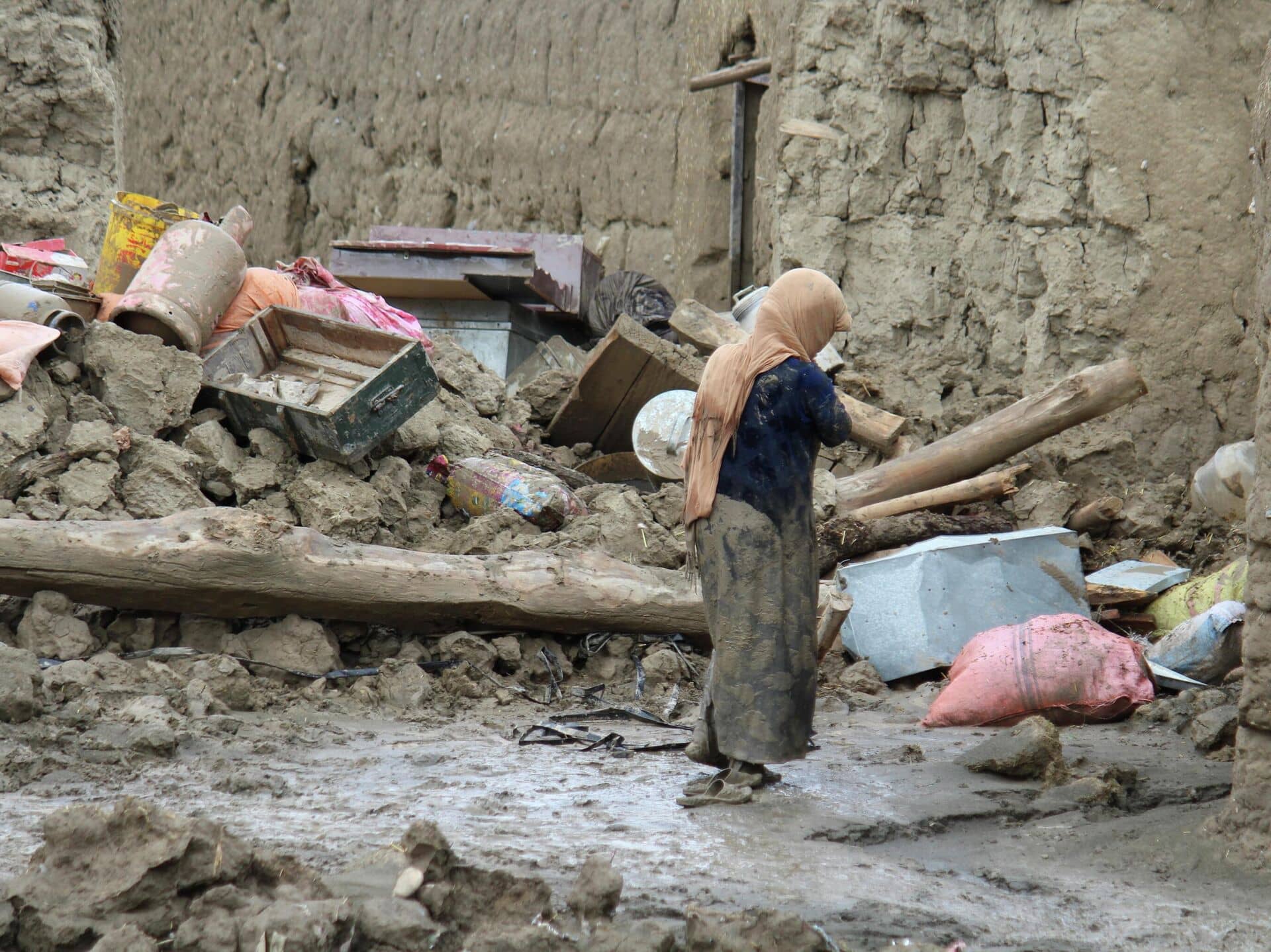 Inundaciones en Afganistán muertos
