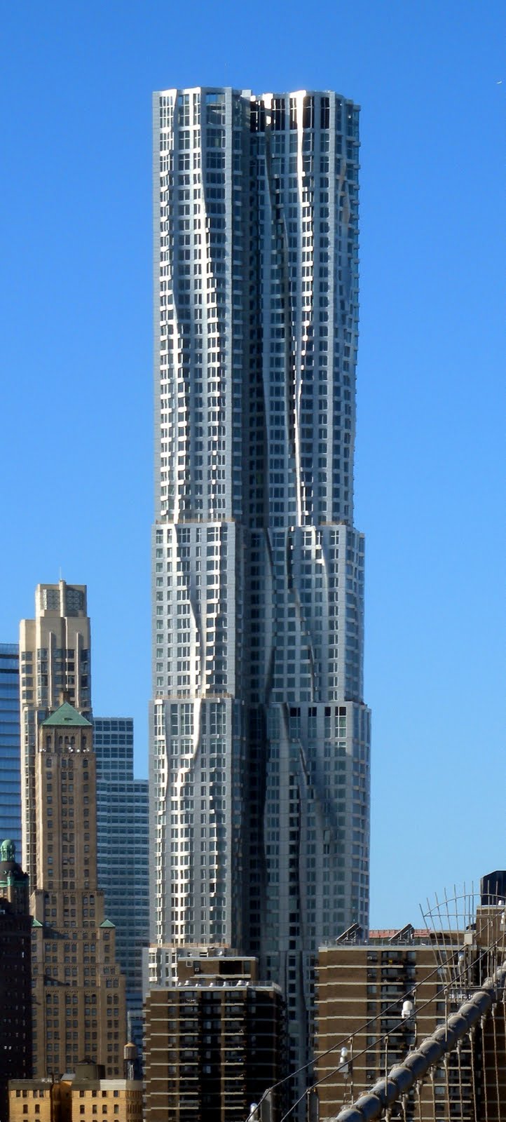 downtown apartment Beekman Tower New York | 722 x 1600