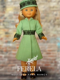 Nancy,Ferela,vestidos,abrigos,ropa,muñeca,