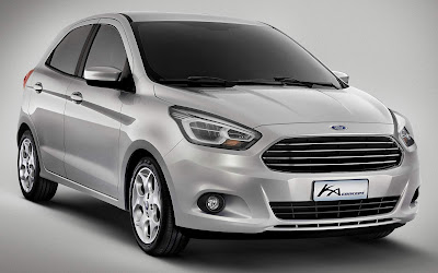 Novo Ford Ka 2014 - frente