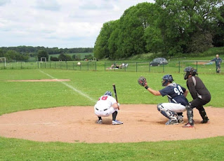 Csaba szilagyi keeping the batter off balance with his pitch calls in London