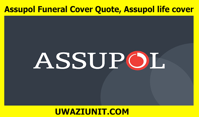 Assupol Funeral Cover Quote, Assupol life cover