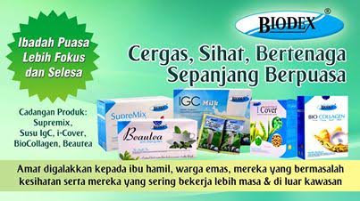 TIP HAMIL: SET PRODUK BIODEX SEMASA HAMIL