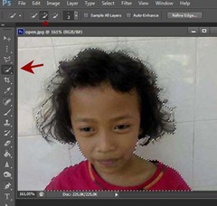 seleksi rambut dengan photoshop cs6