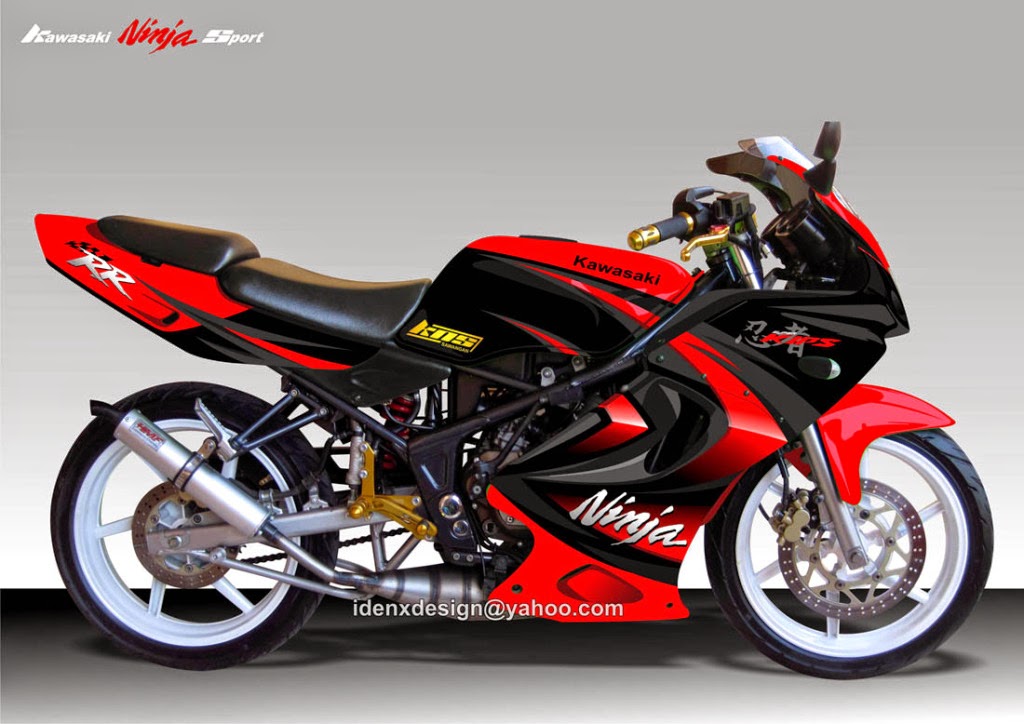 Modifikasi Motor Kawasaki Ninja 150 rr Terbaru