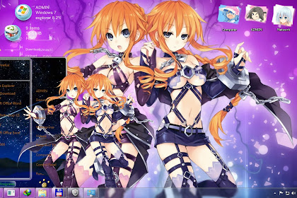 [Theme Win 7] Date A Live - Yamai kaguya & Yamai yuzuru