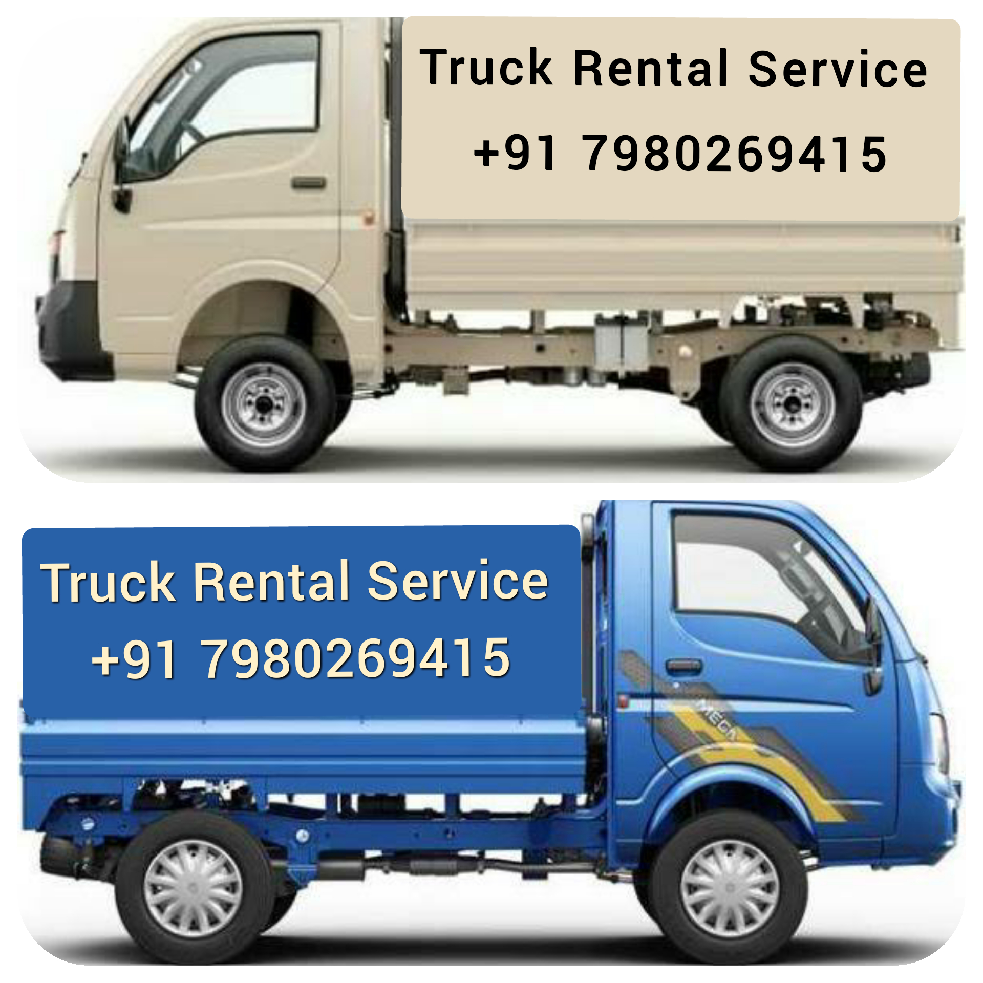 CHOTA HATHI / TEMPO / TATA ACE / MINI TRUCK ON RENT HIRE +91 7980269415