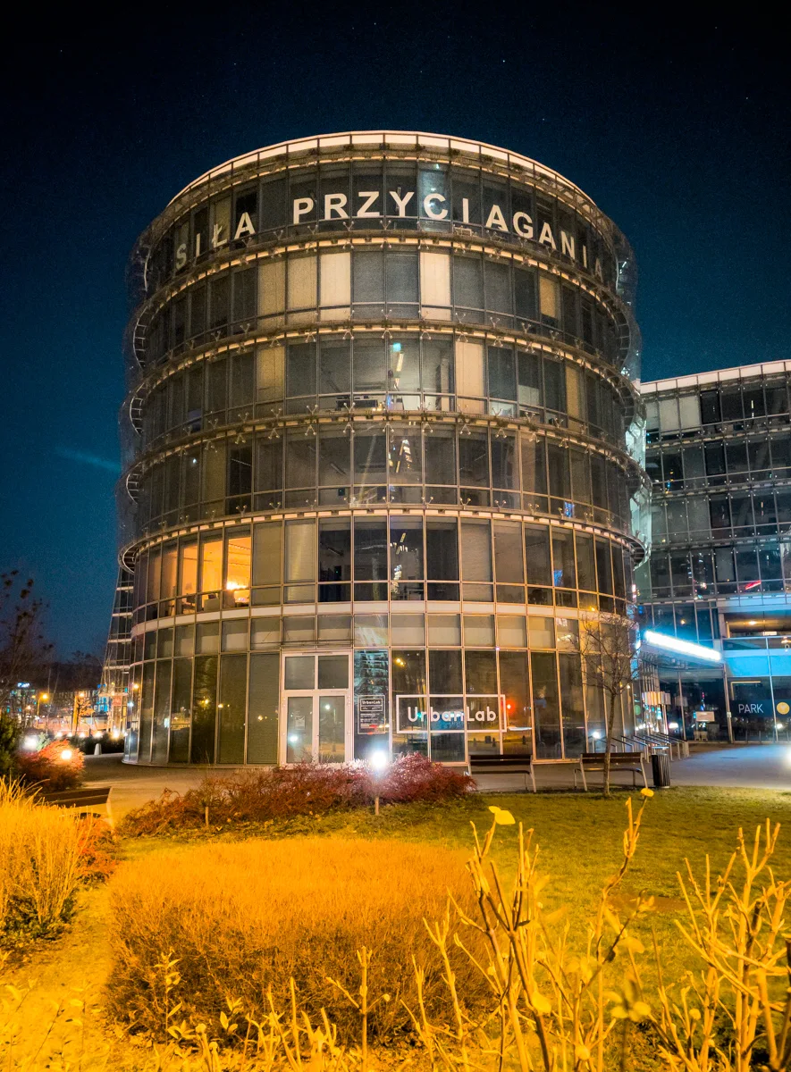 Centrum Nauki Eksperyment, Napis, Gdynia Redłowo