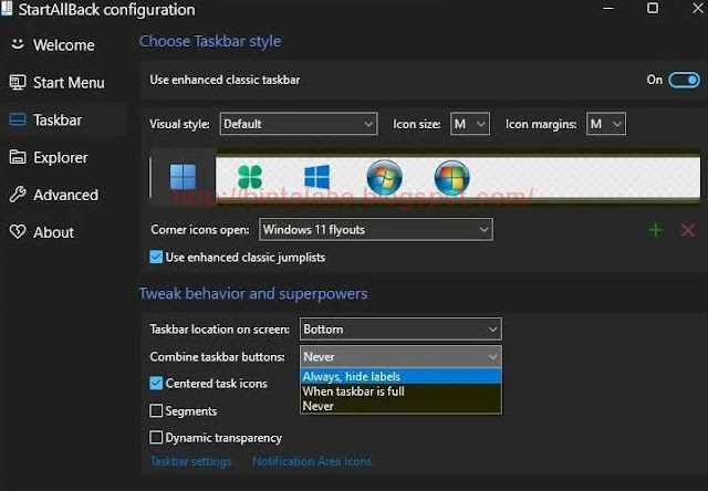 Cara Mengembalikan Label Taskbar di Windows 11