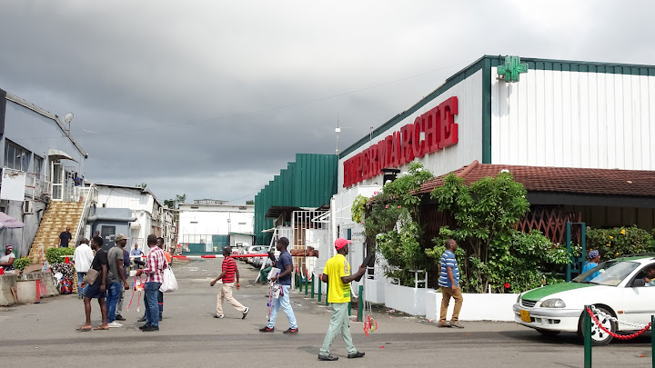 Very modern supermarket in Libreville