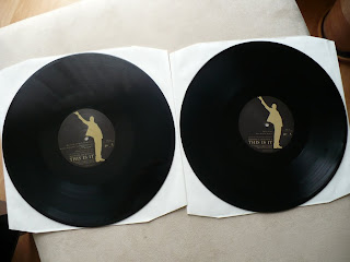 Michael Jackson's This Is It 4LP Limited Edition EPIC 88697616541 vinyl label