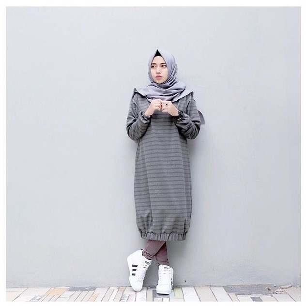 30 Koleksi Fashion  Hijab Remaja  2019 Gaya Masa Kini
