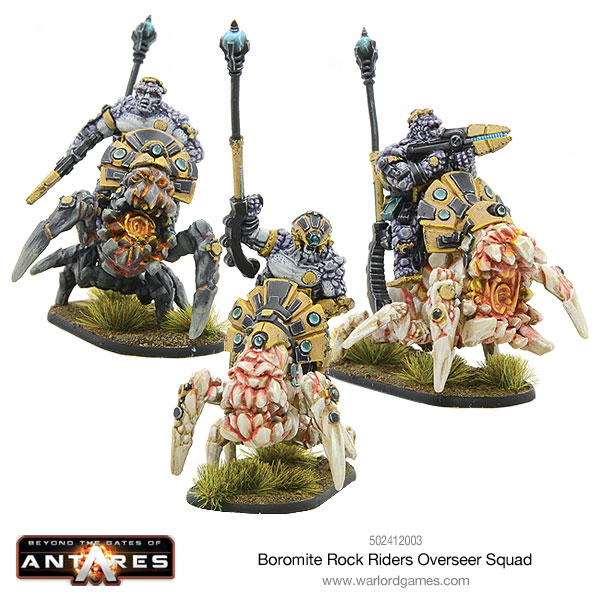 Warlord Games - Boromite Rock Riders Overseer Squad
