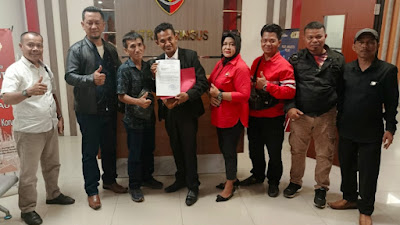 Didampingi Penasehat Hukum Jaka Marhaen,SH, DPP AMI Resmi Laporkan Teva Iris ke Mapolda Riau