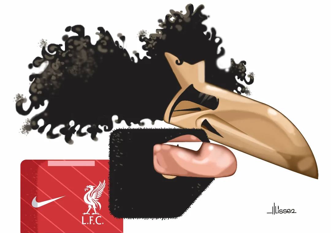 Mohamed Salah .. Caricature by Ulisses Araujo - Brazil