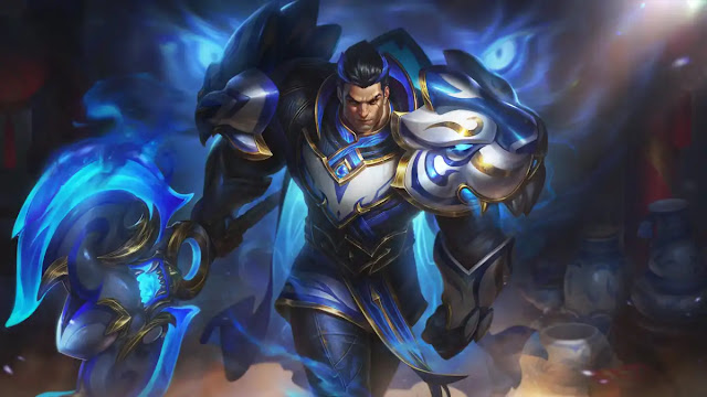 LoL Porcelain Darius Splash Art, league of legends Porcelain 2024, lol Porcelain 2024, Porcelain skins splash arts, Porcelain 2024 skins splash art lol